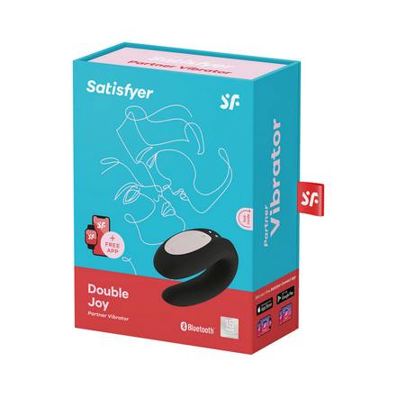 Double Joy - Partner Vibrator - Black | Satisfyer