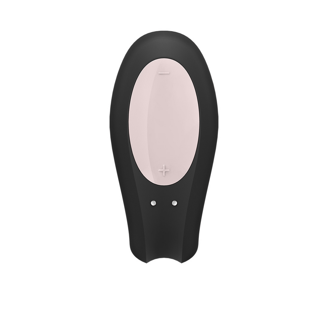 Satisfyer Double Joy Partner Vibrator Black