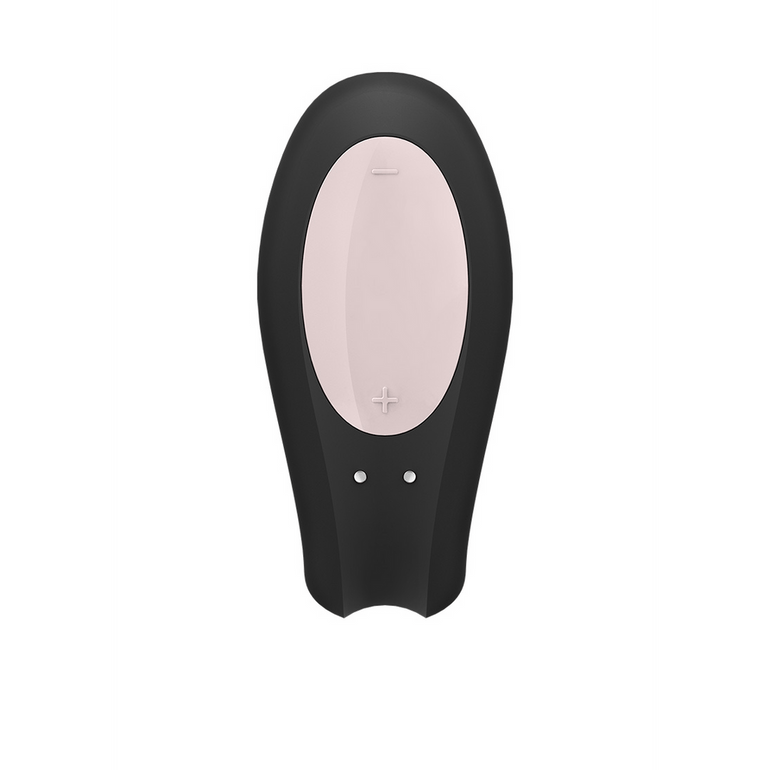 Satisfyer Double Joy partner vibrator | Zwart