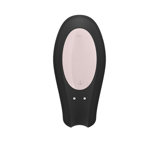 Double Joy - Partnervibrator - Schwarz | Befriediger