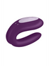 Satisfyer Double Joy partner vibrator | Violet