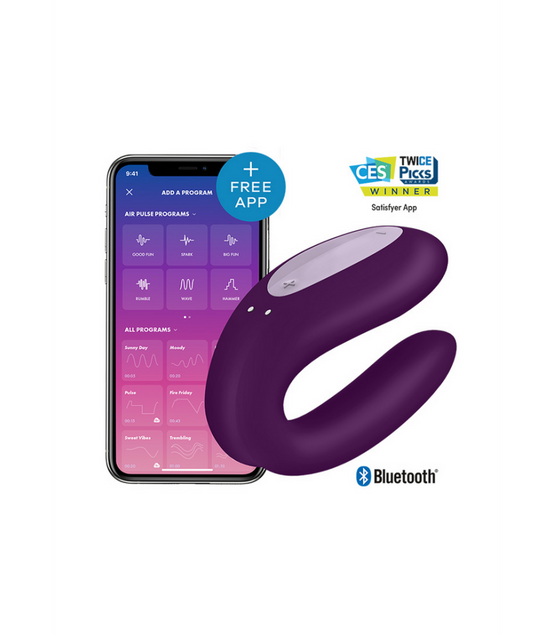 Double Joy - Partner Vibrator - Violet | Satisfyer