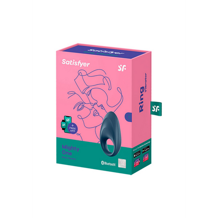 Mighty One – Vibrierender Penisring – Blau | Befriediger