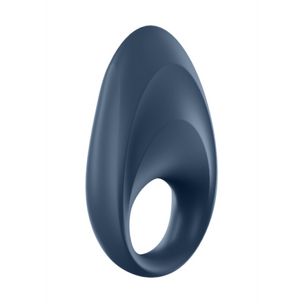 Satisfyer Mighty One Vibrerende Cockring Blauw, 9 cm
