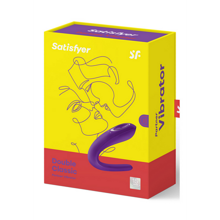 Double Classic - Partner Vibrator - Purple | Satisfyer
