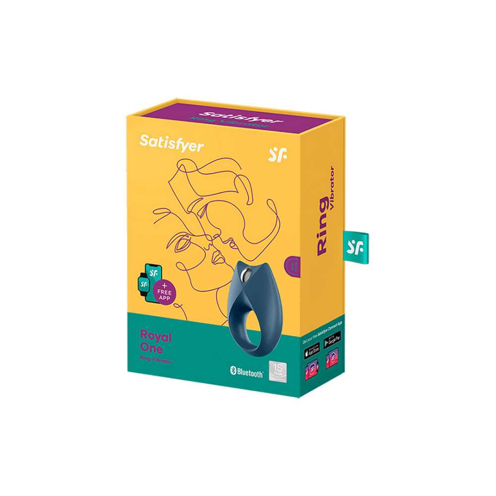 Satisfyer Royal One Cockring Blauw