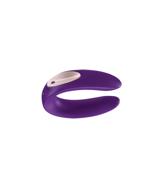 Double Plus - Remote Partner Vibrator - Purple | Satisfyer