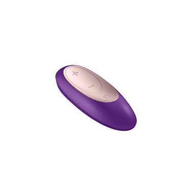 Satisfyer Double Plus Partner-Vibrator mit Fernbedienung | Lila