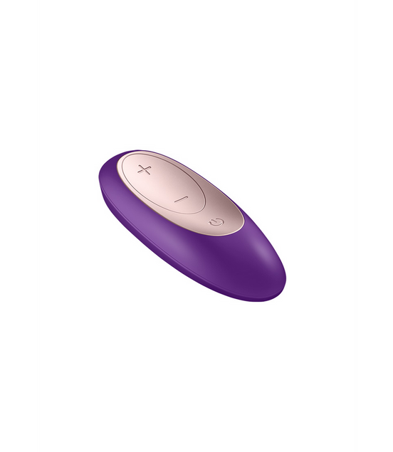 Double Plus - Remote Partner Vibrator - Purple | Satisfyer