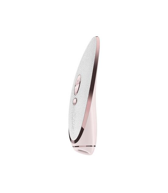 Prêt-á-Porter - Luxury Air Pulse Stimulator and Vibration - White/Rose Gold | Satisfyer