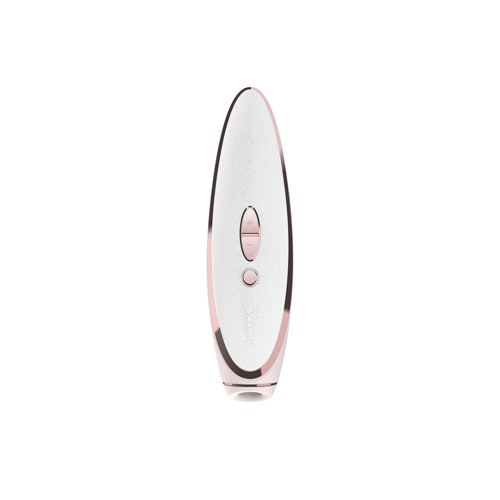Prêt-á-Porter - Luxury Air Pulse Stimulator and Vibration - White/Rose Gold | Satisfyer