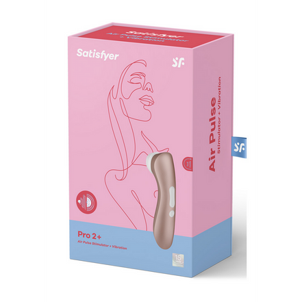 Pro 2Plus – Airpulse-Stimulator und Vibration – Hellgold | Befriediger