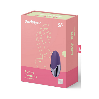 Purple Pleasure – Auflegevibrator – Violett/Messing | Befriediger