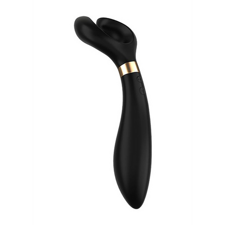 Satisfyer Endless Fun Vibrator Black | Partner Toy with Flexible Head
