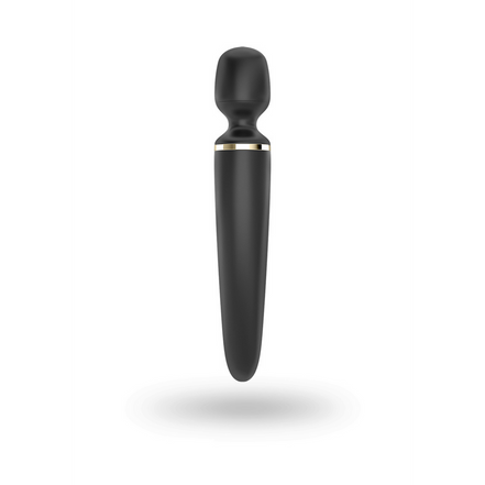 Wand-er Woman – Zauberstabvibrator – Schwarz/Gold | Befriediger