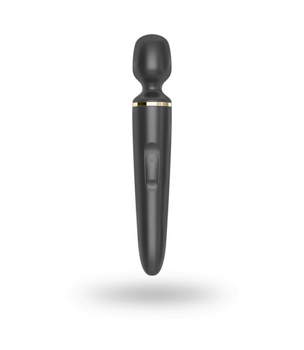 Wand-er Woman - Wand Vibrator - Black/Gold | Satisfyer