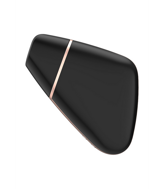 Love Triangle - Air Pulse Stimulator and Vibration - Black | Satisfyer