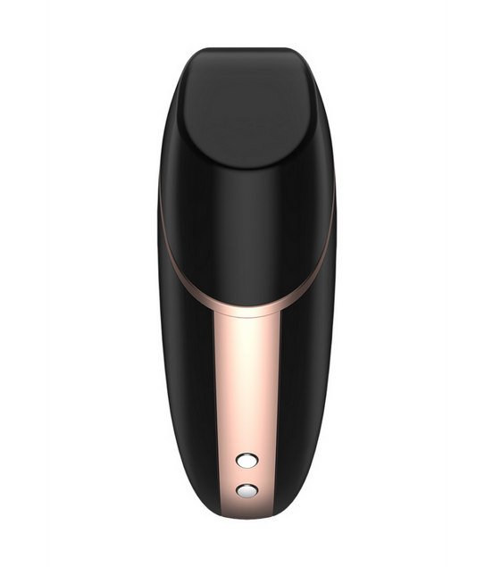 Love Triangle - Air Pulse Stimulator and Vibration - Black | Satisfyer