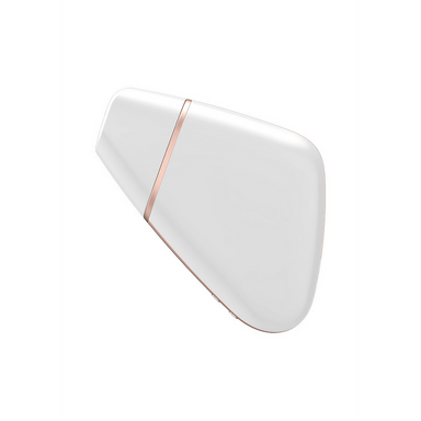 Satisfyer Love Triangle Luftpuls-Massagegerät mit Vibration | Weiß