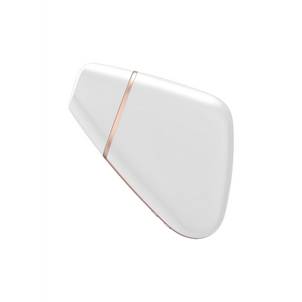 Love Triangle - Air Pulse Stimulator and Vibration - White | Satisfyer