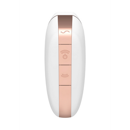 Love Triangle - Air Pulse Stimulator and Vibration - White | Satisfyer