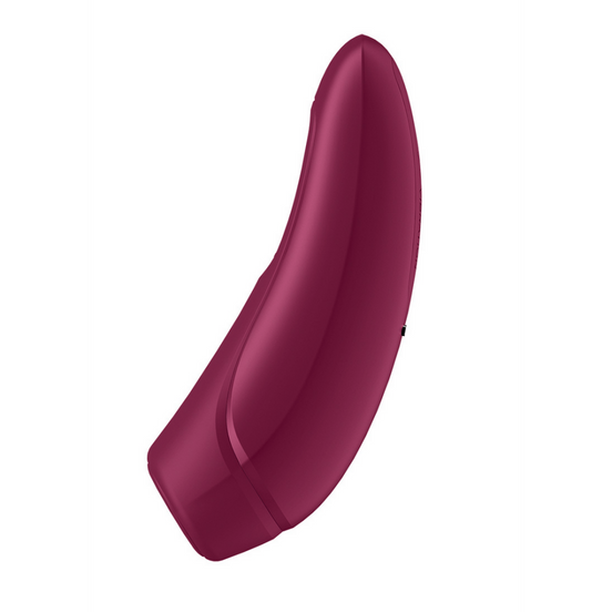 Curvy 1Plus – Luftimpulsstimulator und Vibration – Rosenrot | Befriediger
