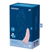 Satisfyer Curvy 2+ Air Pulse Vibrator Roze