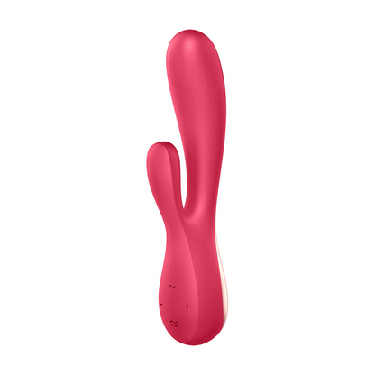 Mono Flex - Rabbit Vibrator - Red | Satisfyer
