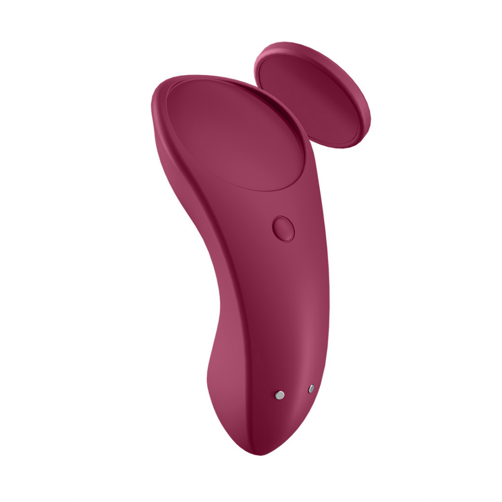 Sexy Secret - Panties Vibrator - Wine Red | Satisfyer