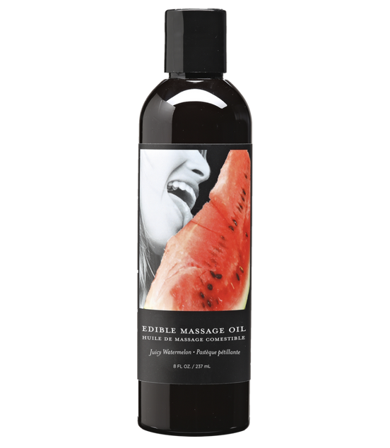 Earthly Body Wassermelonen-Massageöl essbar 237 ml