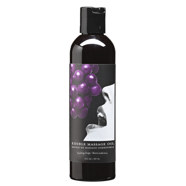 Earthly Body Traubenmassageöl | 237 ml Flasche