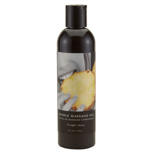 Earthly Body Essbares Massageöl Ananas 237 ml | Hydration &amp; Verführung