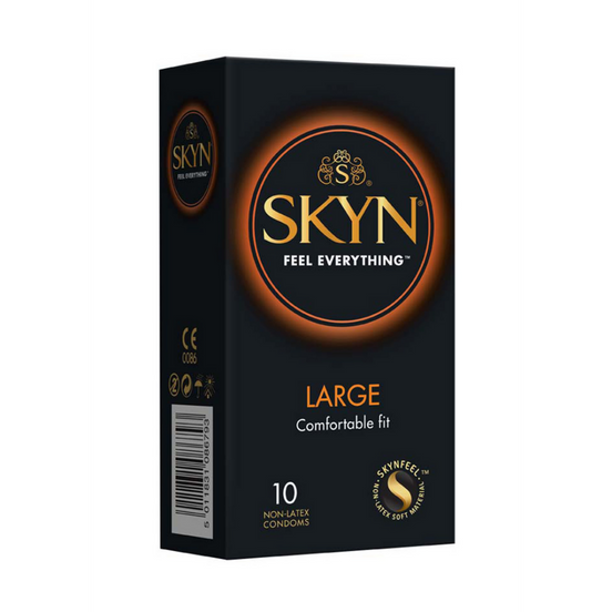 Mates Skyn ​​Large condoms 10 pieces | Latex-free and natural feeling