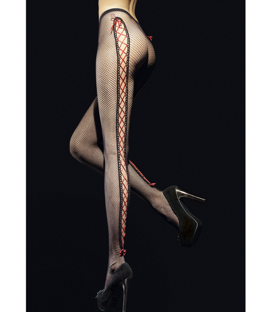 Invito – Netzstrumpfhose – 40 den – L | Fiore Strumpfwaren
