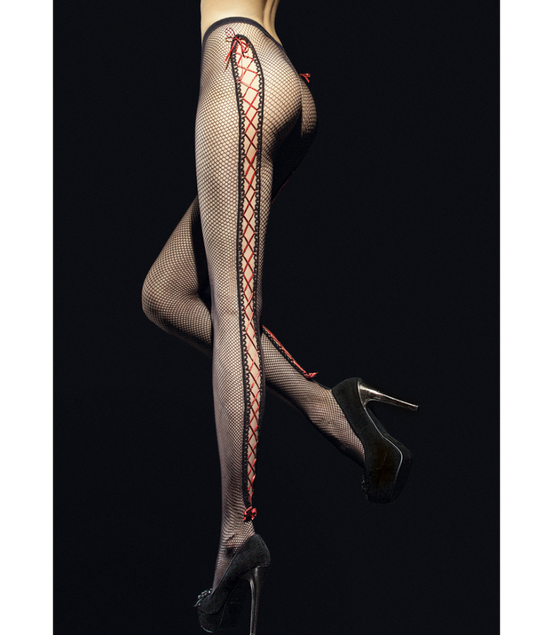 Invito – Netzstrumpfhose – 40 den – S | Fiore Strumpfwaren