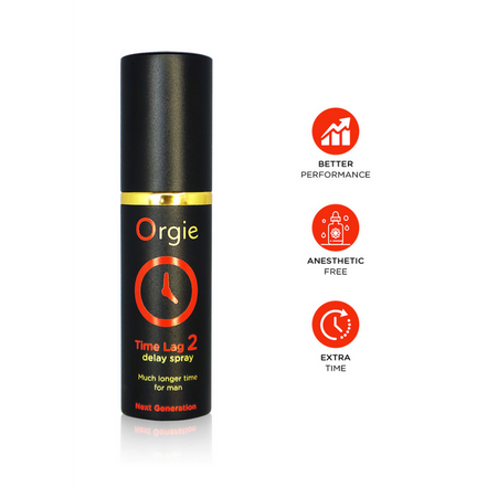 Orgy Time Lag 2 Verzögerungsspray Next Generation 10 ml | Intimitätsbooster