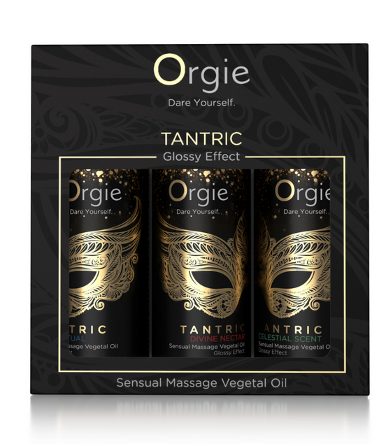 Orgy Tantric | Mini massage oil set for sensual relaxation