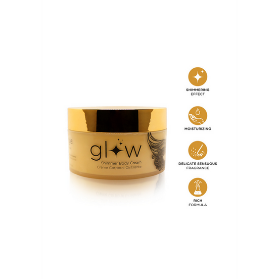 Orgy Glow | Schimmernde Körpercreme 250 ml für strahlende Haut