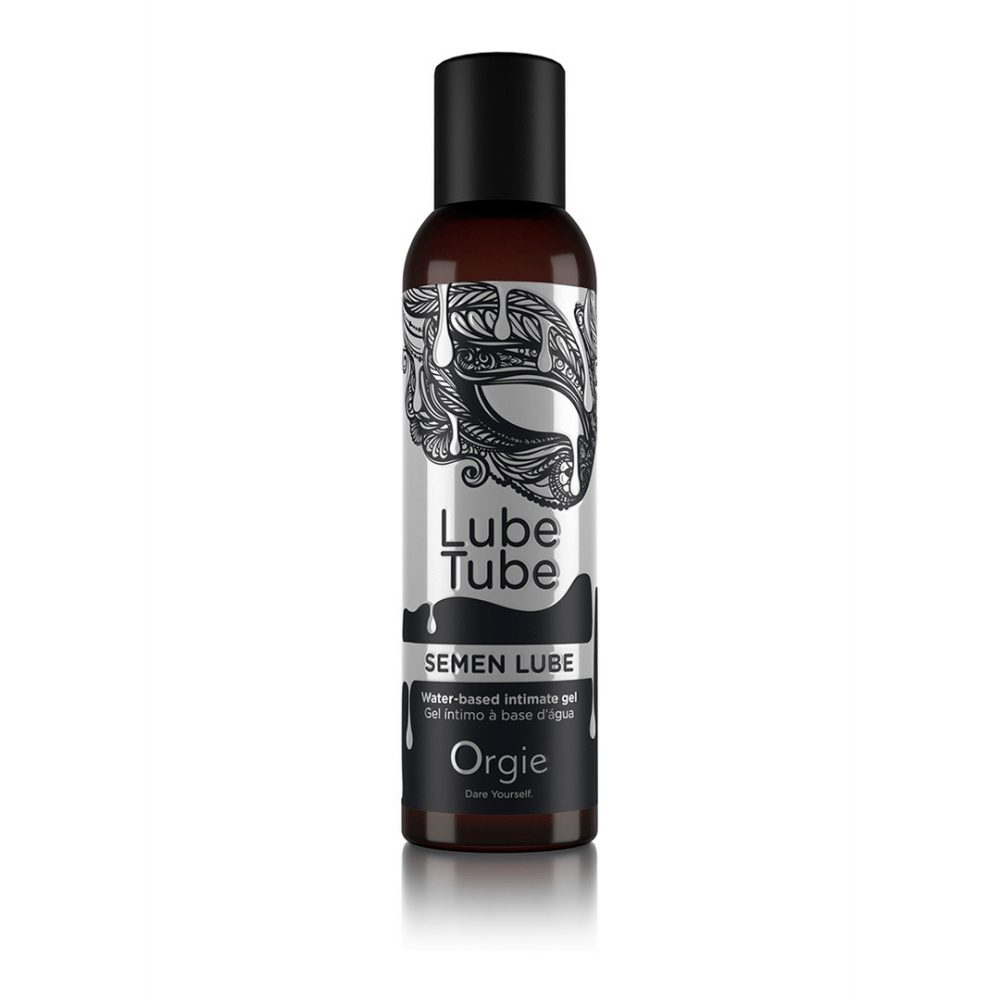 Orgie Semen Lube 150 ml waterbasis intieme gel met semen effect condoomvriendelijk flacon productfoto