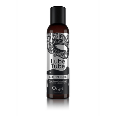 Orgie Semen Lube 150 ml waterbasis intieme gel met semen effect condoomvriendelijk flacon productfoto