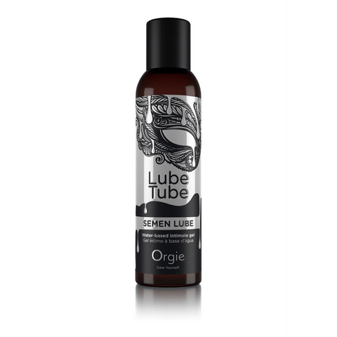 Orgie Semen Lube 150 ml waterbasis intieme gel met semen effect condoomvriendelijk flacon productfoto