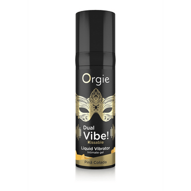 Orgy Dual Vibe Kissable Liquid Vibrator Pina Colada 15 ml | Intimacy booster