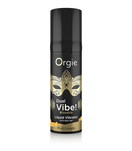 Orgy Dual Vibe Kissable Liquid Vibrator Pina Colada 15 ml | Intimacy booster