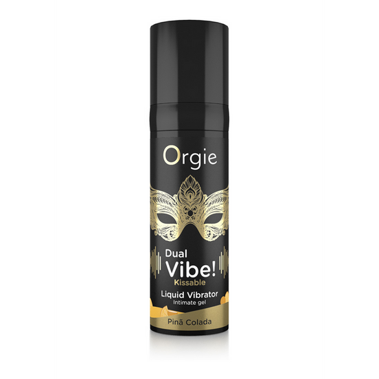 Orgy Dual Vibe Kissable Liquid Vibrator Pina Colada 15 ml | Intimitäts-Booster