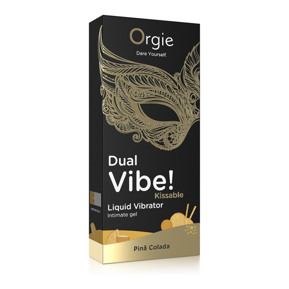 Orgy Dual Vibe Kissable Liquid Vibrator Pina Colada 15 ml | Intimacy booster