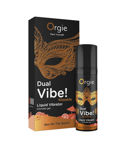 Orgy Dual Vibe Kissable Liquid Vibrator Sex On The Beach 15 ml