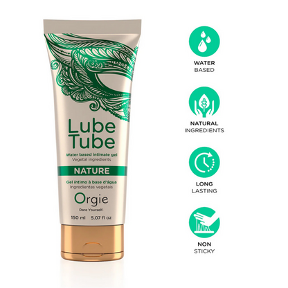 Orgie Lube Tube Nature glijmiddel op waterbasis 150 ml