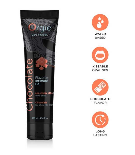 Orgie Lube Tube Chocolate water-based lubricant 100 ml