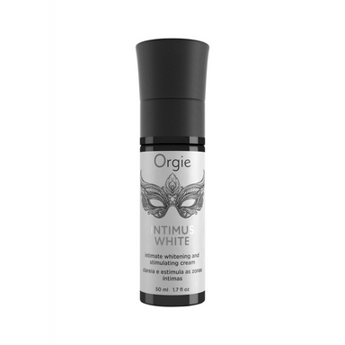 Orgie Intimus White Intimate Cream 50 ml flesje verzorgt en egaliseert de intieme huid vermindert verkleuring en geeft glow