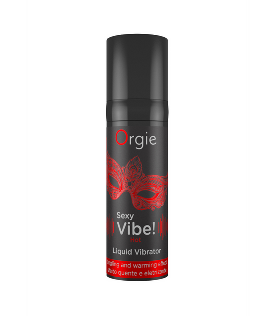 Orgy Sexy Vibe Hot | Liquid Vibrator Gel with Strawberry Aroma